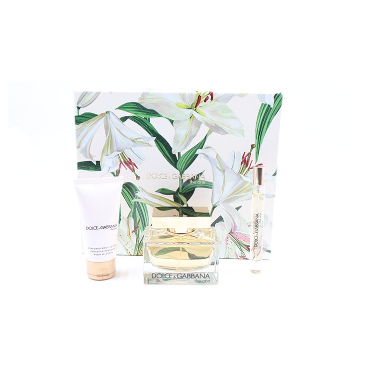 Dolce & Gabbana Perfume Body Lotion 50 ml + Eau De Parfum 75 ml + Eau de Parfum 10 ml
