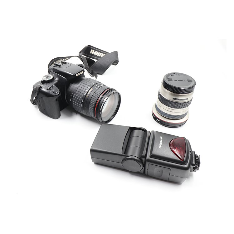 Canon EOS 400D Digital + Miranda 67 mm Lens + Ultragon  19-35 mm lens And Multiple Accessories