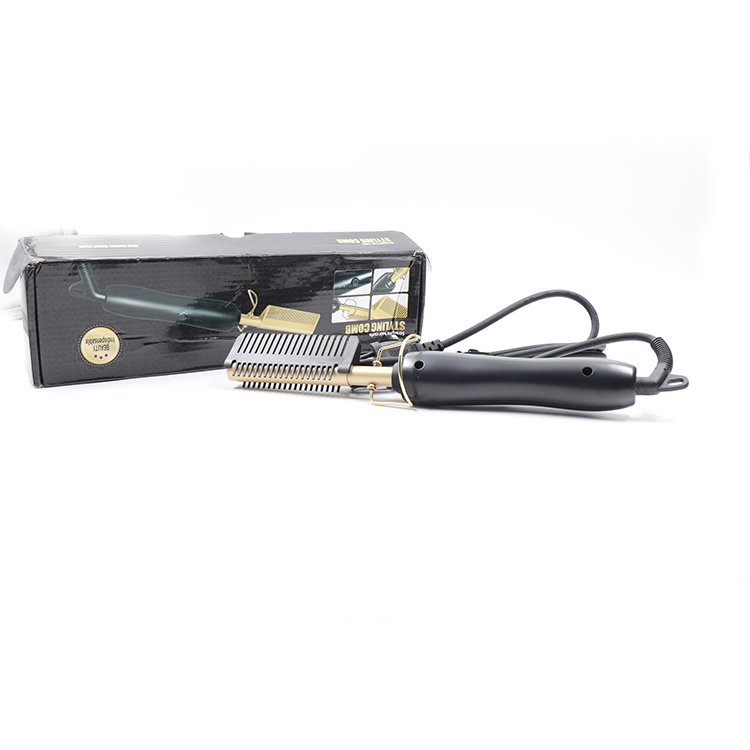 Straight Hair Curls Styling Comb