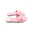 Hermes Paris Oran Sandal 38  Semelle Cuire made In Italy
