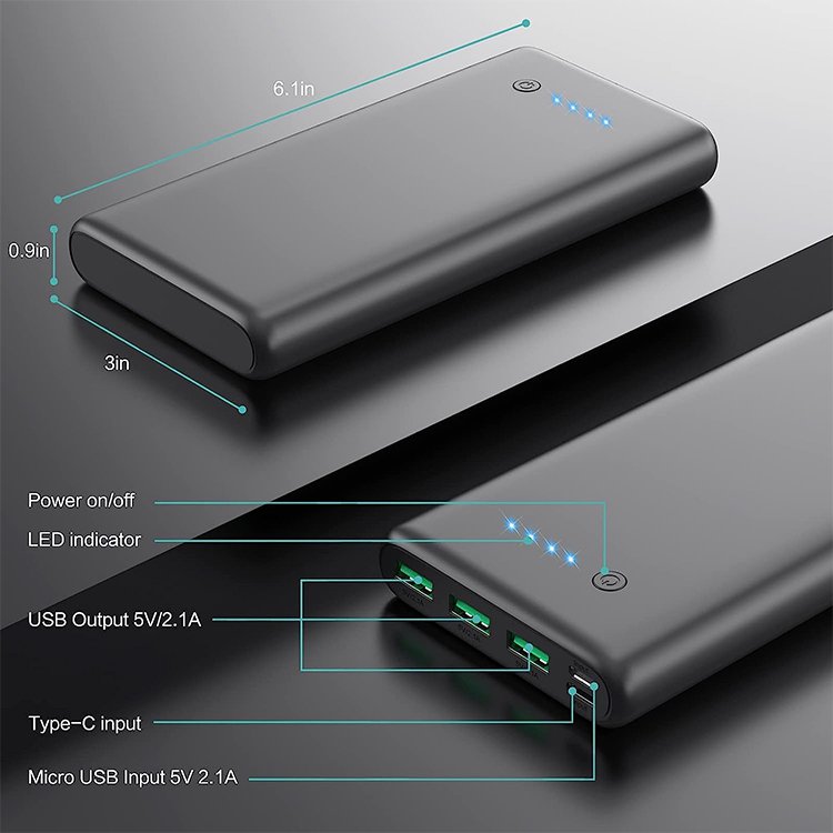 HX200Q6 PowerBank 36800mAh