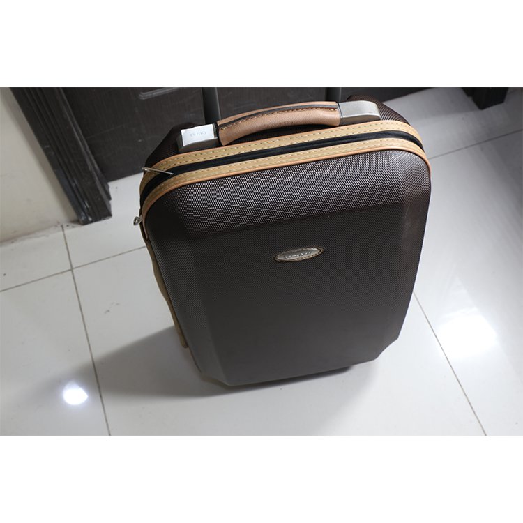 Samsonite 1910 Sky wheeler DLX SP76 Brown Compact Luggage