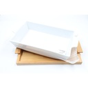 Naturelle Serving Dish With Banboo Tray  1.2 L