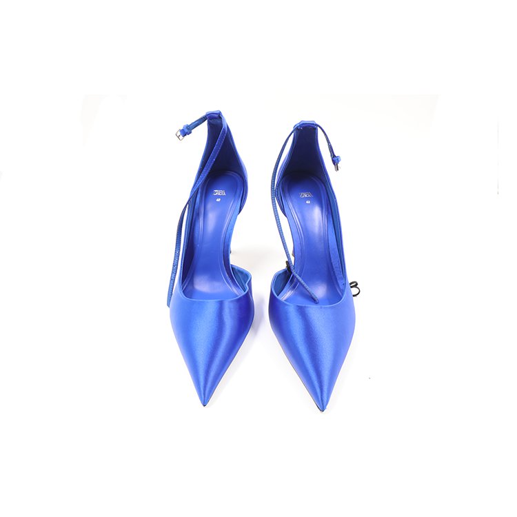 Zara Heels Shoe  Size:40 ,Color: Blue