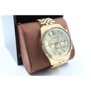 Michael Kors MK-8281 All Stainless Steel God Toned 10 ATM