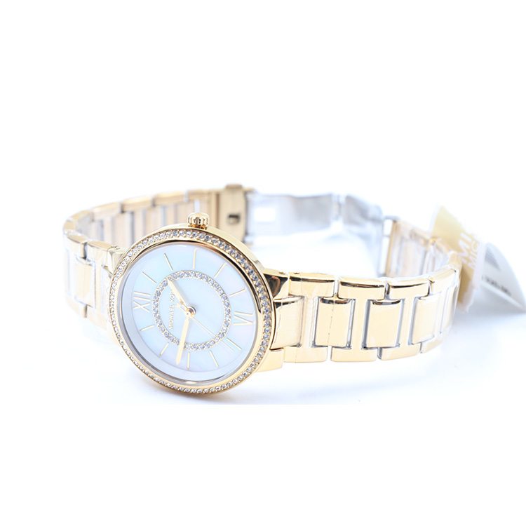 Michael Kors MK3960, All Stainless Steel, Gold Toned, 5ATM