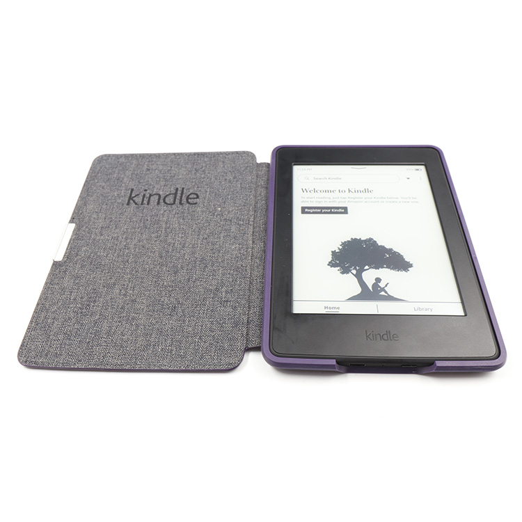 Amazon Kindle DP75SDI E-Reader + Pink Kindle Cover