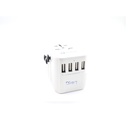 Rukini Raise Your Standards RKT7P , Travel Adapter With 4 USB