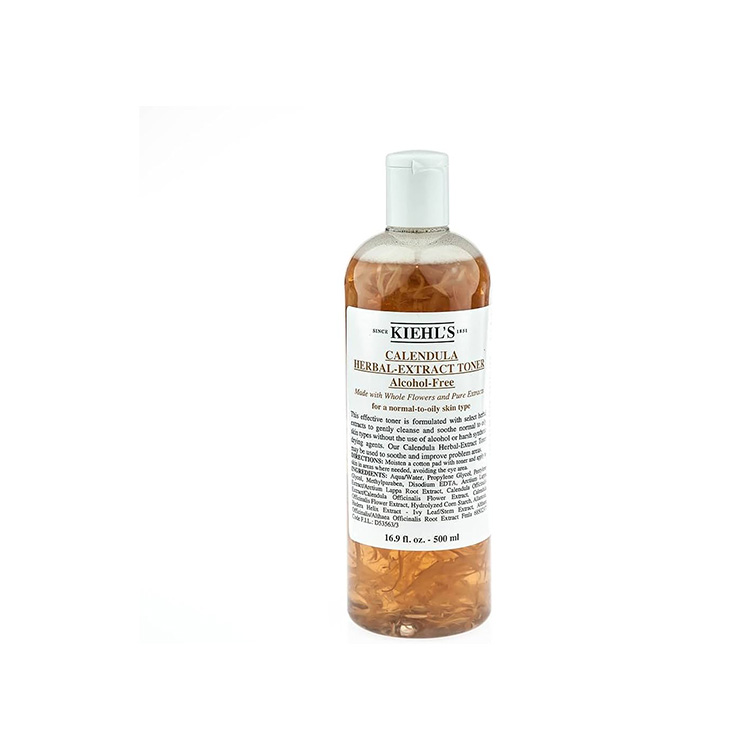 Kiehls Calendula Herbal-Extract Toner Alcohol-Free, For A Normal-To-Oily Skin Type 500 ml 16.9 fl. oz