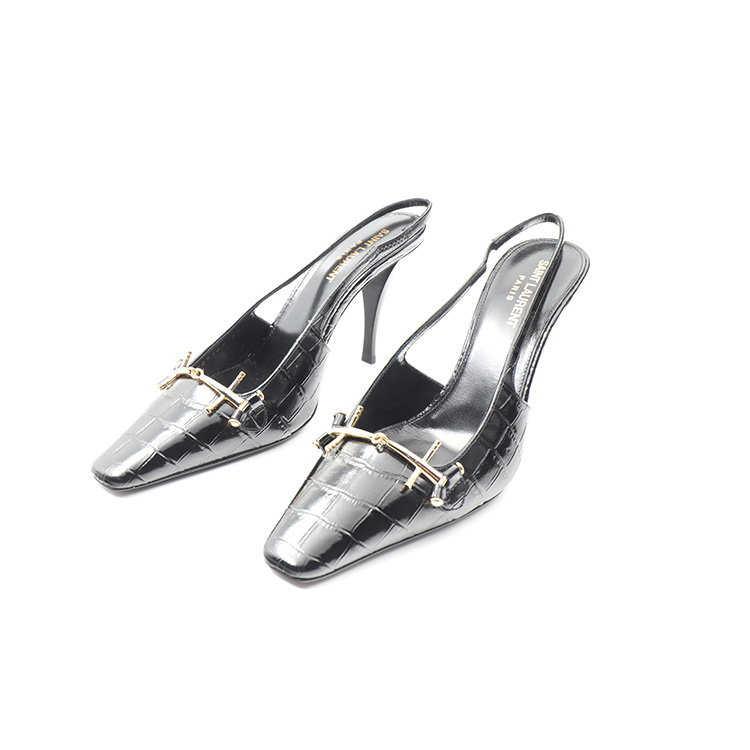 SaintLaurent Paris 709169 Black heels, Size:37