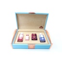 Aljazeera Perfumes Set , Cherry Blossom Eau De Parfum 60 ml + Wisteria Eau De Parfum 60 ml + Al Jazeera Perfumes + Pink Aoud