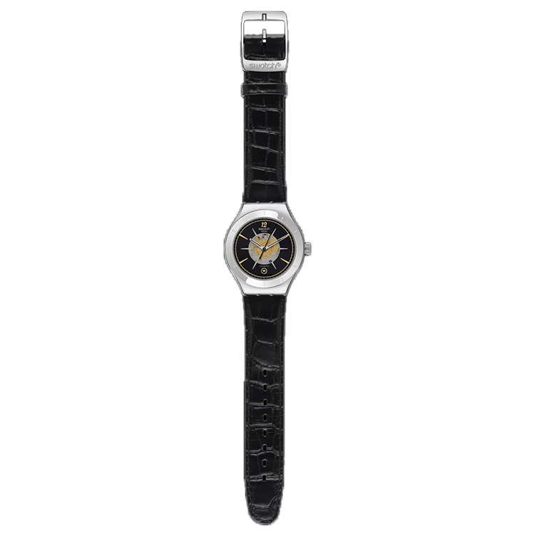 Swatch Swiss YAS407, Stainless Steel Automatic V8