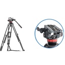 Manfrotto MVH502A, 546GB-1 Professional Fluid Video System With Aluminum Tripod