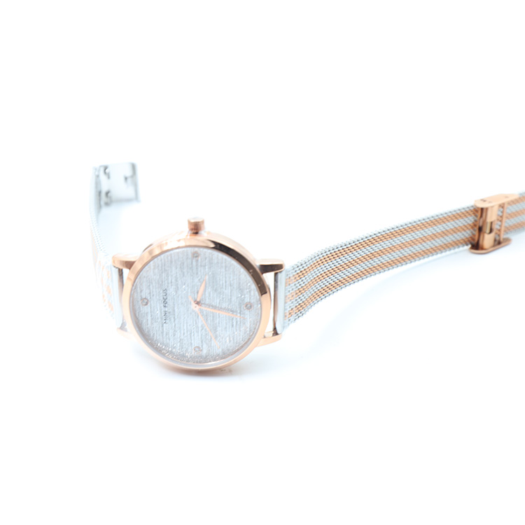 Mini Focus Stainless Steel Back, Water Resistant 3 ATM