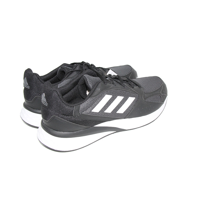 Adidas Response Run Color Black with Bottom  white/Black Stripe Eur: 47 1/3