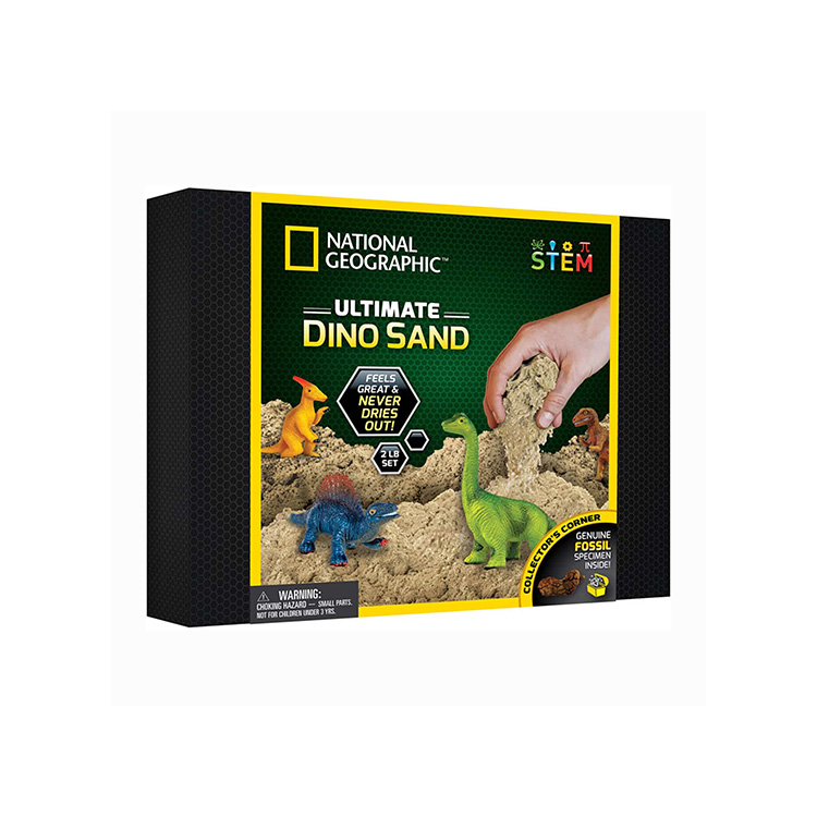 National Geographic Ultimate Dino Sand Feels Great & Never Dries Out