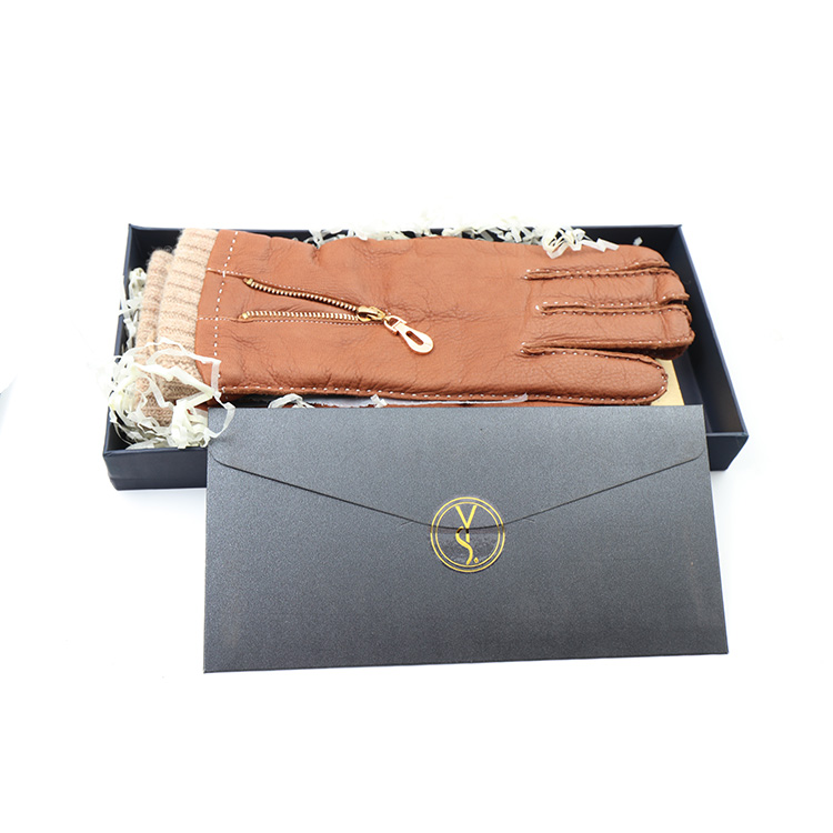 Yiseven Leather Gloves YDGW004 Came;- Women 8.0