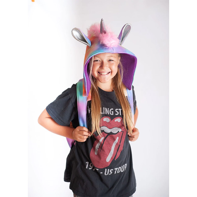 Morikukko Kids Limited Edition Unicorn Hooded backpack