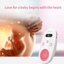 Fetal Doppler Applicable to hospital, Clinic & Home, Headset Sound, FHR LCD , High Security