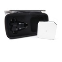 Snap Wireless PowerBank Universal 5 in 1 Travel Adapter , Model PPU, Capacity: 10.000 Mah, 37 Wh, Integrated Lightning And Type-c Cable