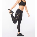 ZXU Human Performance Multiplier, Light Speed Mid-Rise Comp Tight, Style WA6523b , Size: S, Color: Black/Green