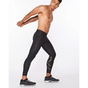 2XU Force Mid-Rise Comp Tight, Style:Wa5367b, Size: S , Color: Black/Gold