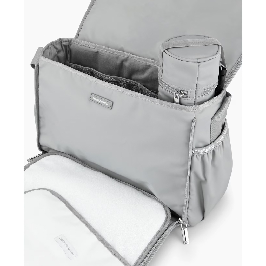 EMPORIO ARMANI KIDS Eagle Changing Bag CC904 00055 Beige