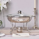 Home Center Food Warmer With Glass Lid 6 Liters