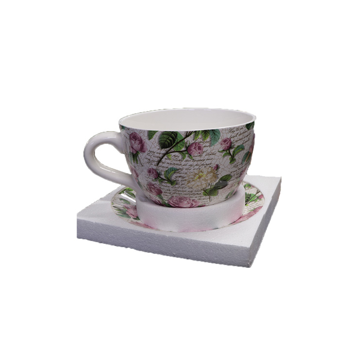 Homecenter Lavender Fields Teacup Planter