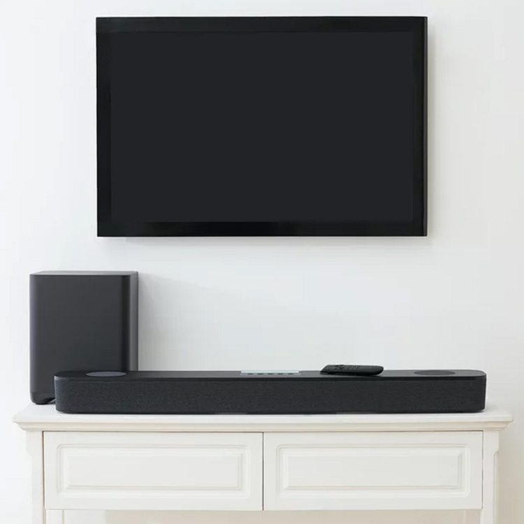 onn. 5.1.2 Soundbar with Dolby Atmos and Wireless Subwoofer, 42"