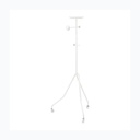 Ikea PS 2017 Valet Stand height adjustable wheeled Coat Hat 003.354.23