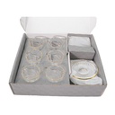 Tea 6  Glass set