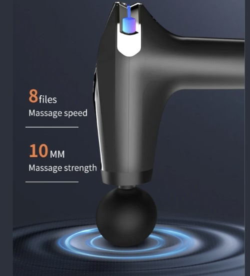 Professional Massage Gun With Extended Handle