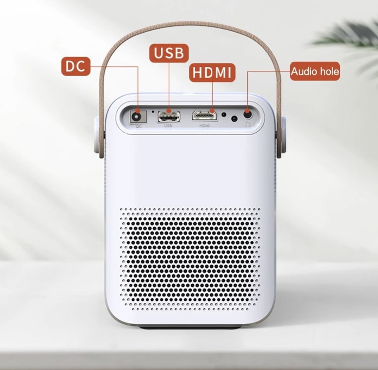 1080P Mini Portable Projector with Battery
