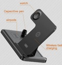 XO- 4 in 1 Wireless Charger WX033 15W Black