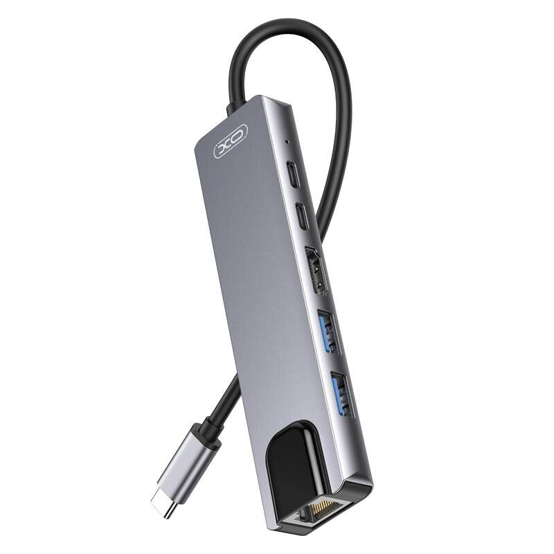 XO HUB013 USB C Hub 6 in 1