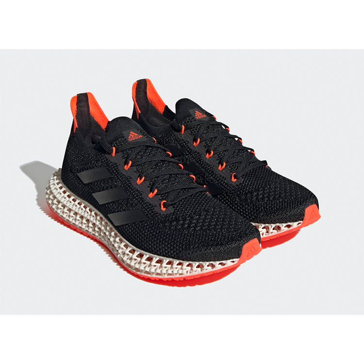Adidas Shoes 4DFWD Black Solar Red FY3963 Size :49
