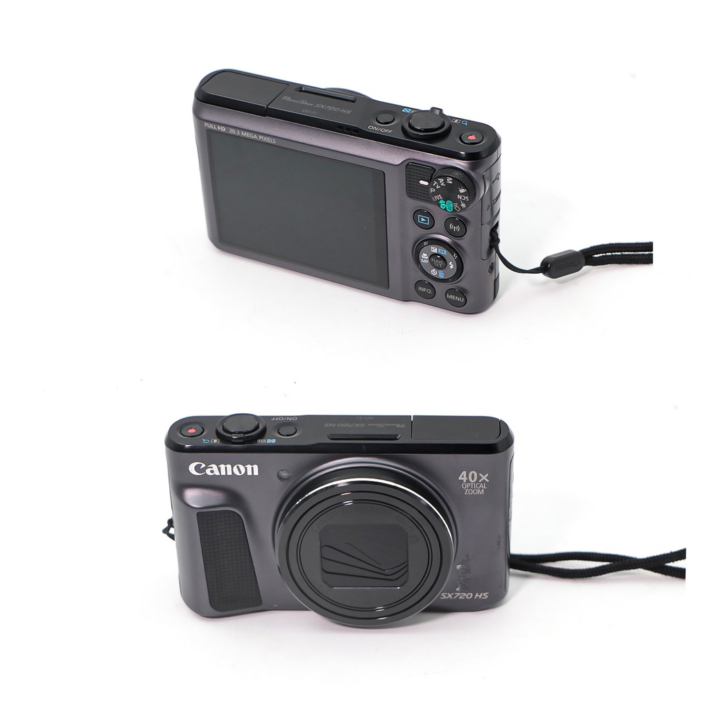 canon camra powershot SX720 HS Black, Full HD 20.3 Mega Pixels