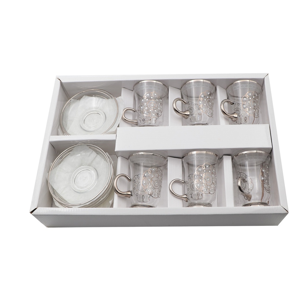 Pilsco Glass Tea 12 Pcs Set
