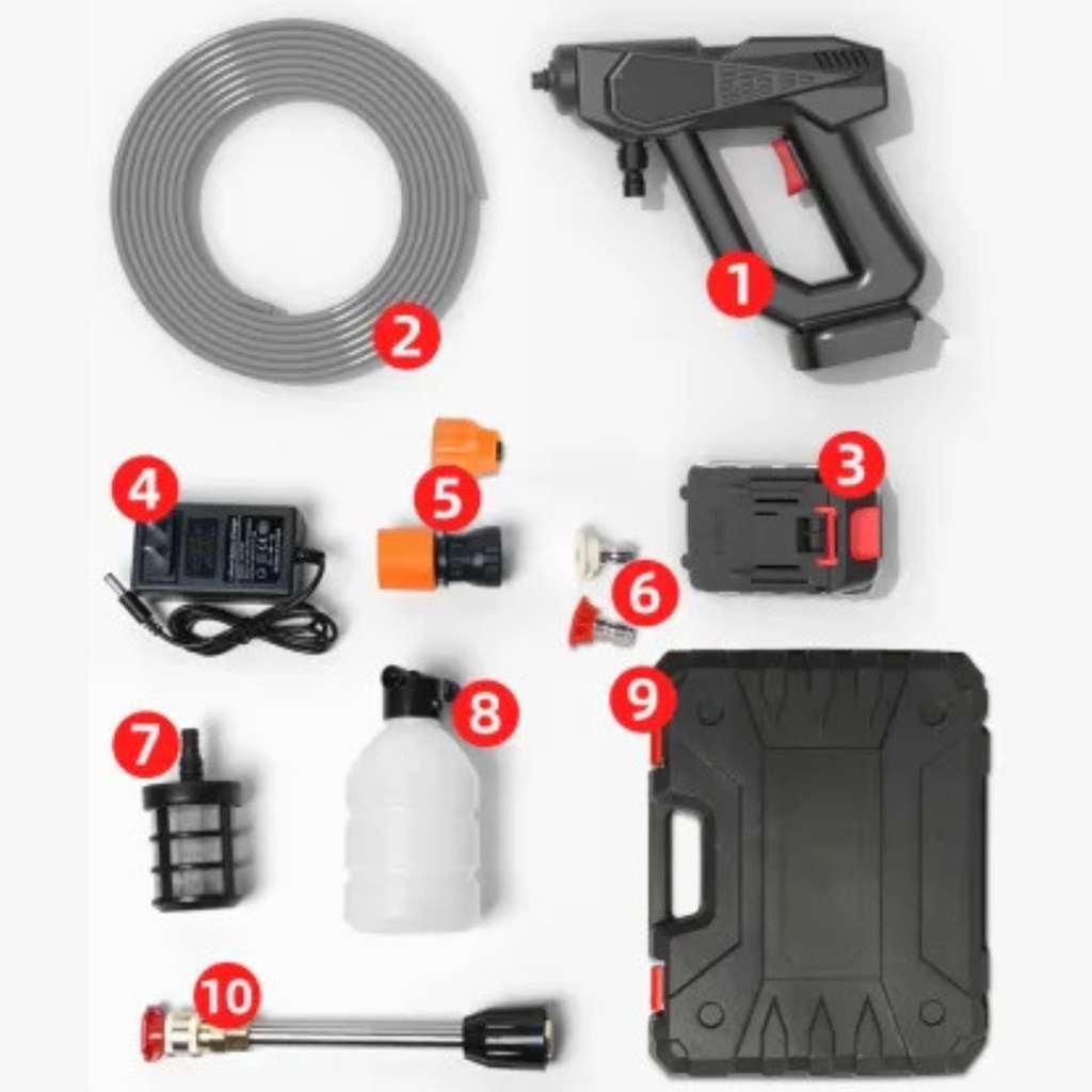 Rechargeable Portable Cleaning Gun - MDHL 8108