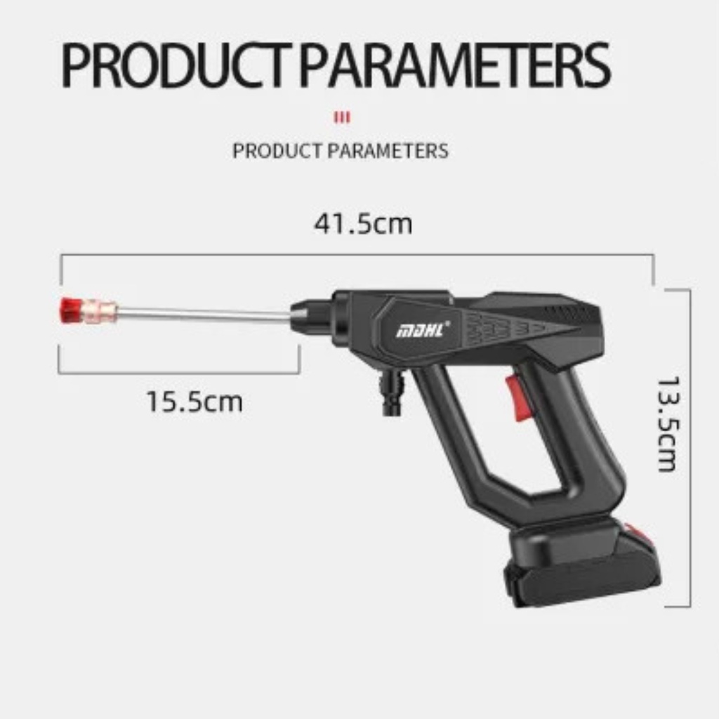 Rechargeable Portable Cleaning Gun - MDHL 8108