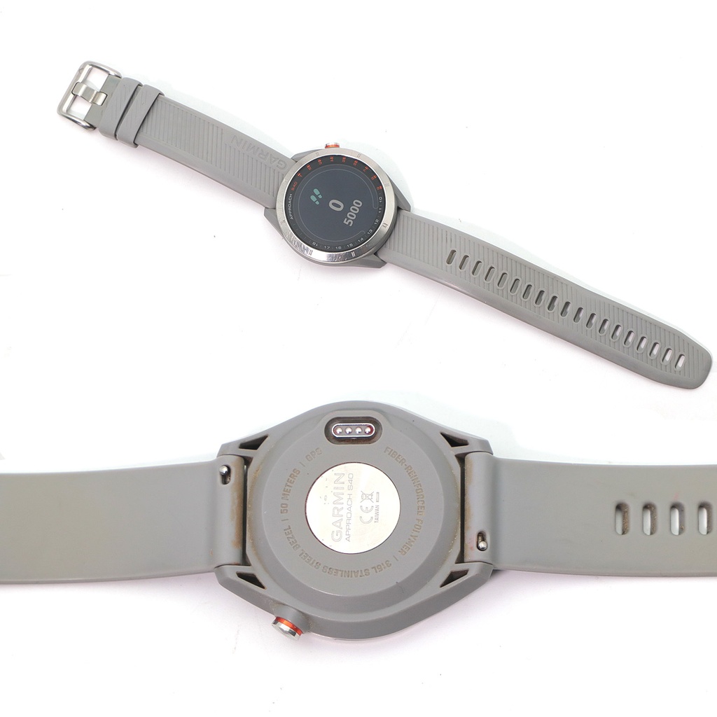 Garmin Approach S40 Stylish GPS Golf Smartwatch with Touch Screen Display