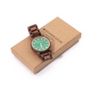 Wooden Watch Men & Women Wooden Cam Walnut Essential - 45 MM