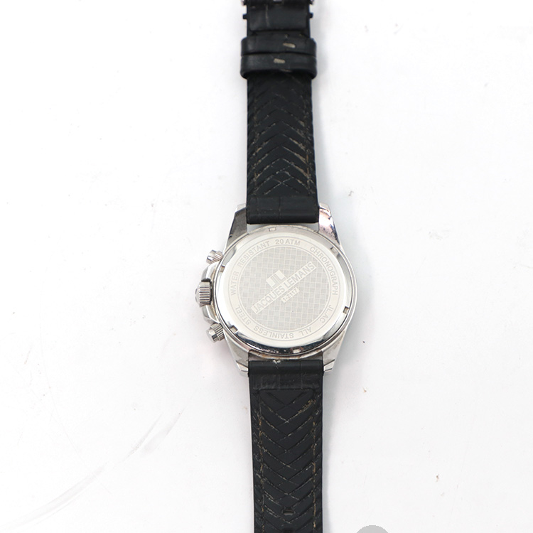 Jacques Lemans 20 ATM 1-2117, Chronograph, All Stainless Steel, Water Resistant