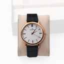 Beautiful Watch Gift Set, Cufflinks + Pen * Copper Color Diamon Deor