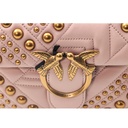 Pimko Love Mini Puff Woven Studs Handbag CI PE 21 Plit 1P2259 Y6YW Black