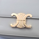 Celine Teen Limestone  Bag Beige  In Shiny Calfskin Limestone