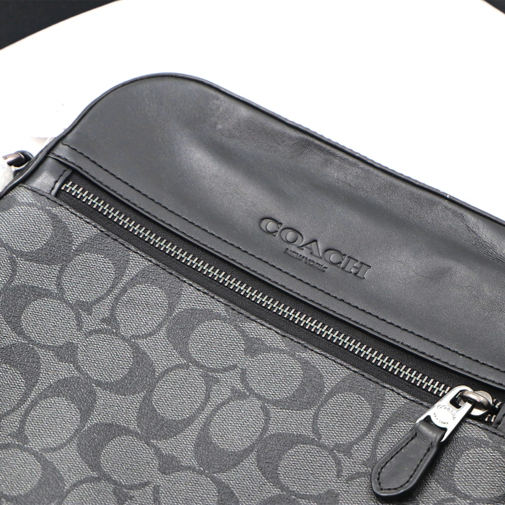 Coach Houston Flight Bag In Signature Canvas
