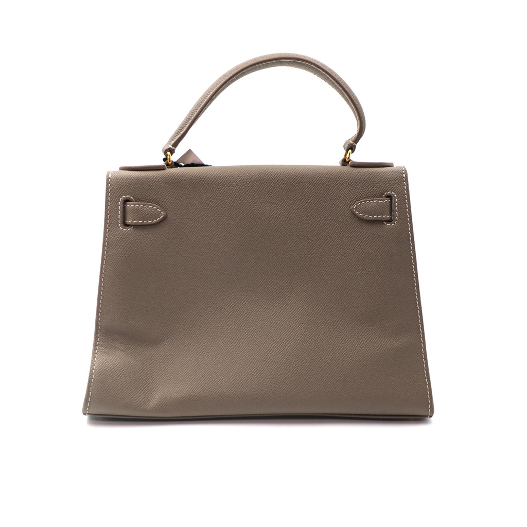 Grey Leather Crossbody Purses Top Handle Small Handbags