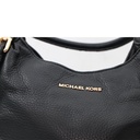 Michael Kors Bedford Black Bowling Satchel Leather